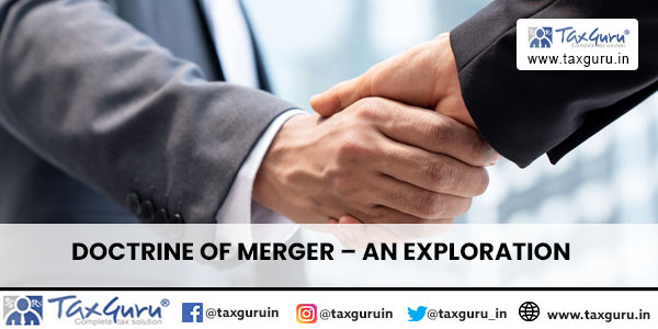 Doctrine of Merger – An exploration
