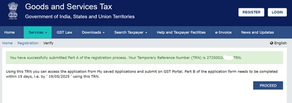 GST registration