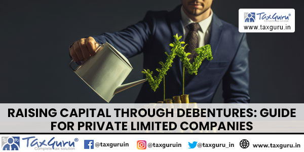 Raising Capital through Debentures Guide for Private Limited Companies