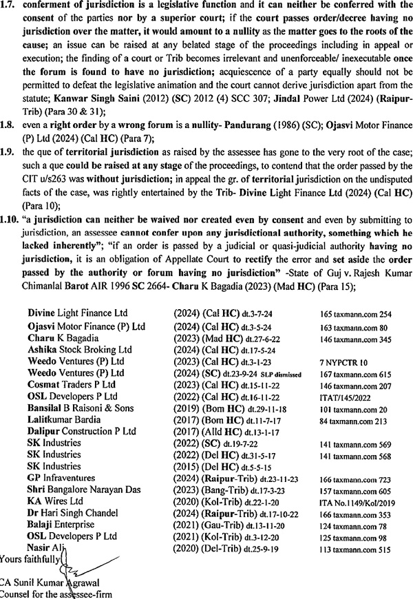 wherein it was held that if the assessee is aggrieved