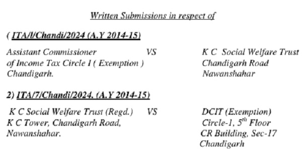 K C Social Welfare Trust