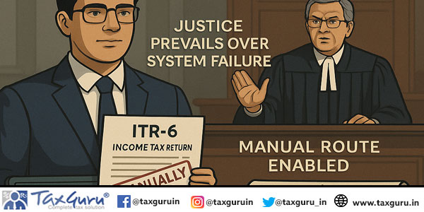 Manual ITR 6 Filing Allowed as Software Glitch Can’t Deny Tax Benefits: Delhi HC