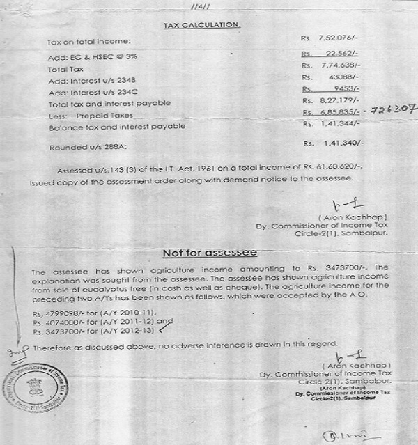 “Not for the Assessee”, the Assessing Officer has