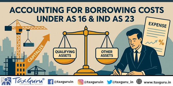 Accounting for Borrowing Costs under AS 16 & Ind AS 23