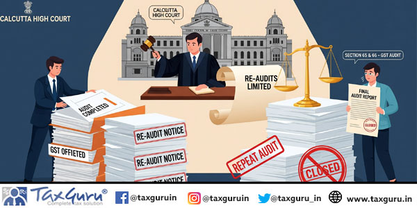 Calcutta High Court Restricts Re-Audits by Central GST Authorities