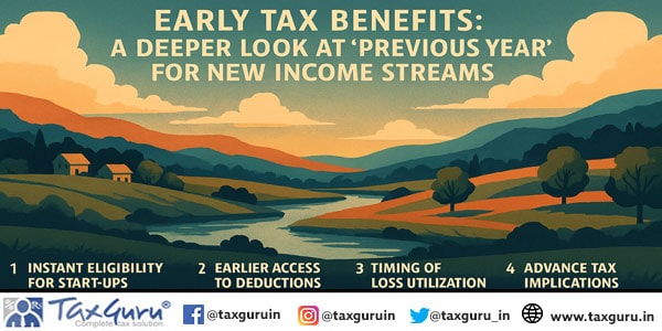 Early Tax Benefits A Deeper Look at Previous Year for New Income Streams