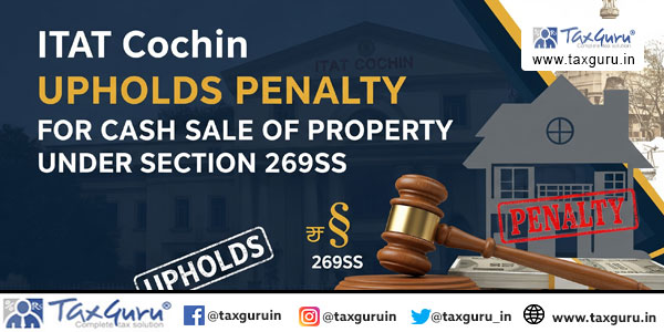 ITAT Cochin Upholds Penalty for Cash Sale of Property Under Section 269SS