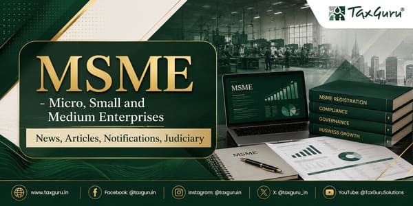 MSME and its Threshold Limit (effective from 1st April, 2025)