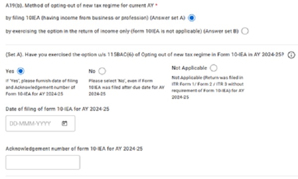acknowledgment number and date of filing