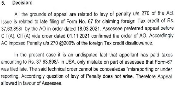 Assessing Officer in para 5 as under