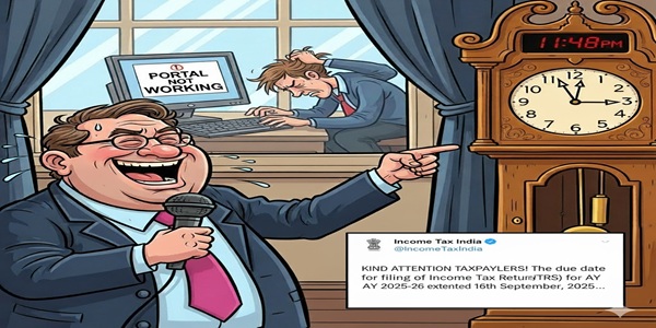 ITR DUE DATED EXTENDED TO 16TH SEPTEMBER