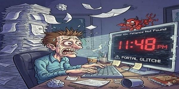 Income Tax Portal Glitch