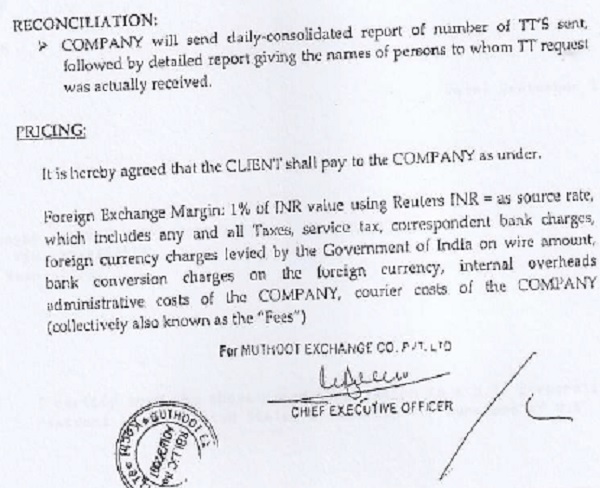 foreign exchange margin