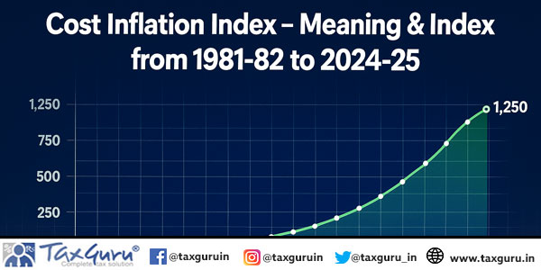 Cost Inflation Index - Meaning & Index from 1981-82 to 2024-25