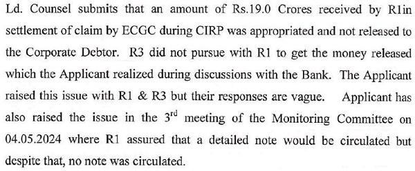 Ld Counsel for SRA stated as under