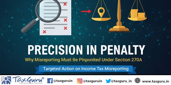 Precision in Penalty: Why Misreporting Must Be Pinpointed Under Section 270A