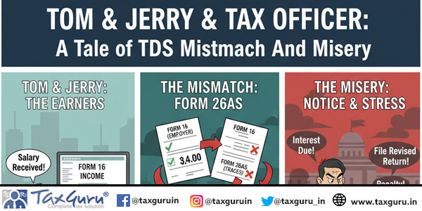 Tom, Jerry & Tax Officer: A Tale of TDS Mismatch And Misery