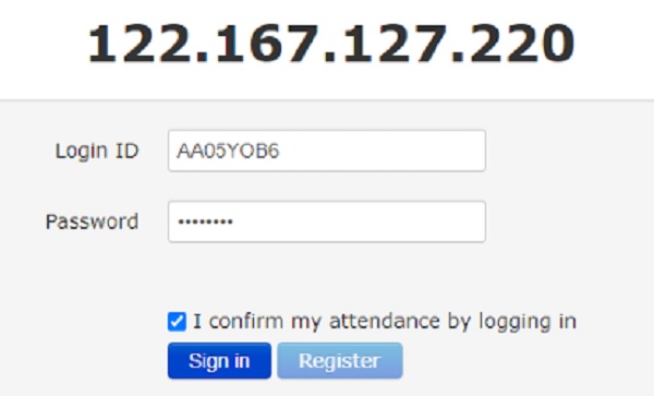 login ID