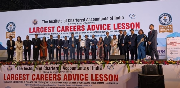 ICAI Sets Guinness World Record