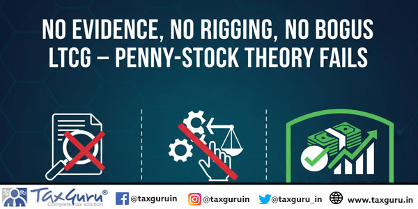 No Evidence, No Rigging, No Bogus LTCG – Penny-Stock Theory Fails