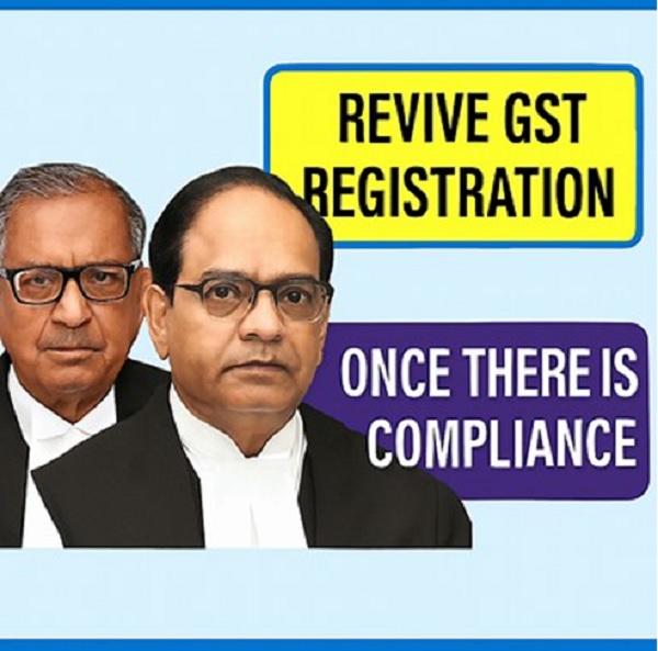 The Court held that cancellation of GST registration