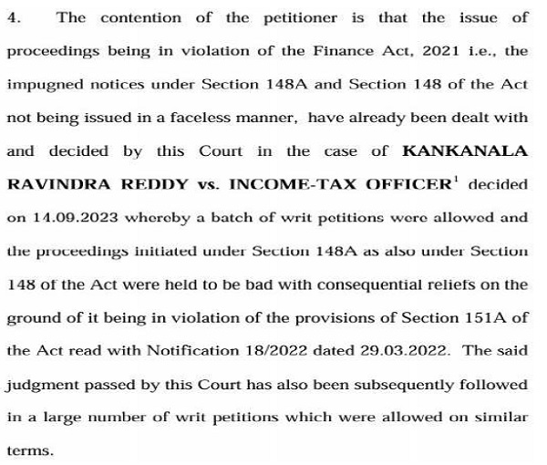 The said judgement as under