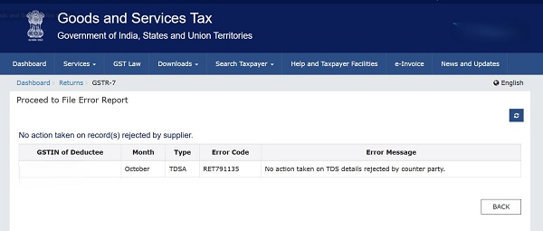 GST TDS Rejected by Deductee Here’s the Exact Fix
