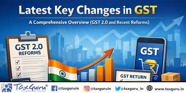 Latest Key Changes in GST – A Comprehensive Overview (GST 2.0 and Recent Reforms)