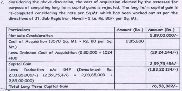 Net Sale Consideration