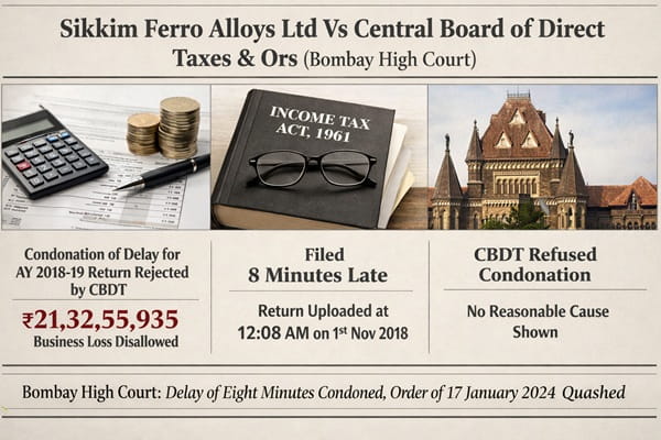Sikkim Ferro Alloys Ltd vs CBDT