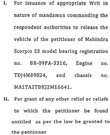 submitted on behalf of petitioner