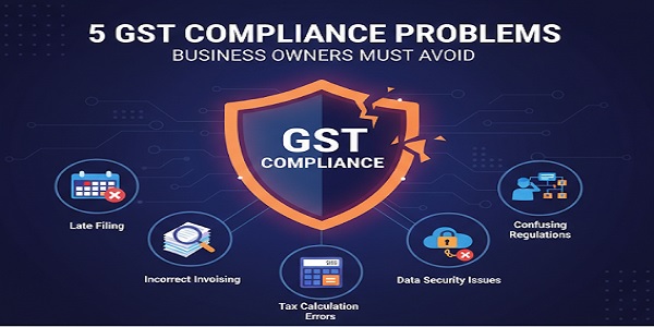 5 GST Compliance Problems Business Owners Must Avoid