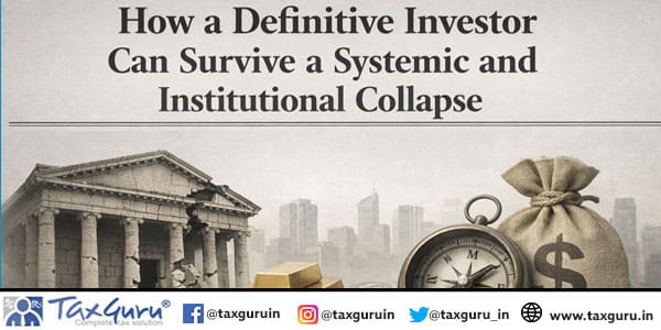 How a Definitive Investor Can Survive a Systemic and Institutional Collapse