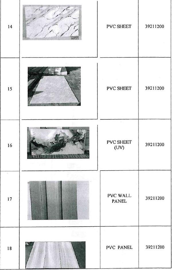 CAAR Classified Decorative Plastic Panels as Sheets, Not Builders’ Ware