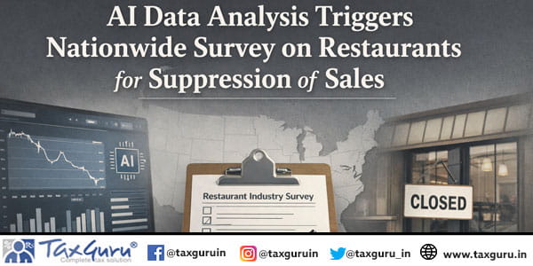 AI Data Analysis Triggers Nationwide Survey on Restaurants for Suppression of Sales
