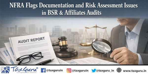 NFRA Flags Documentation and Risk Assessment Issues in BSR & Affiliates Audits