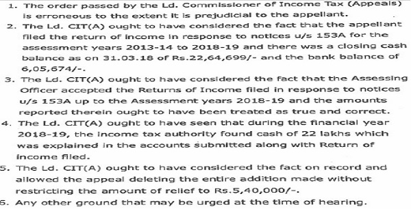 Appeal is admitted for adjudication on merits