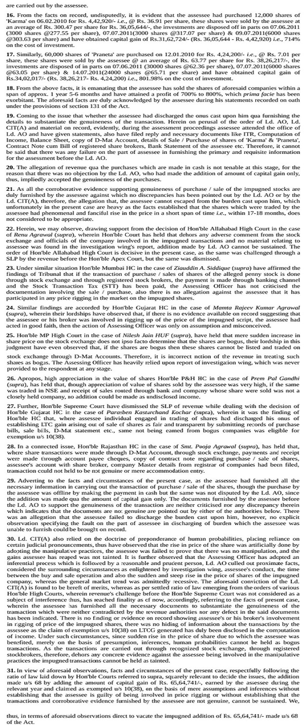 Basis of general investigation report regarding penny stock transactions and abnormal price fluctuations-2