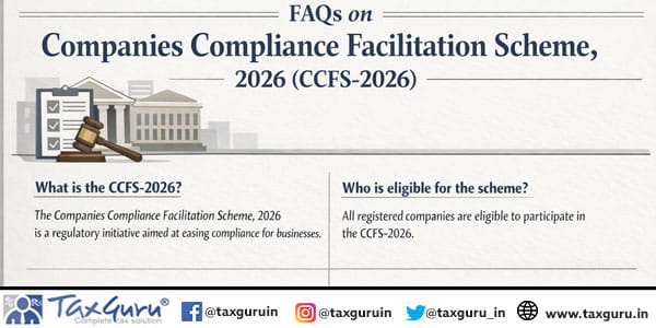 FAQs on Companies Compliance Facilitation Scheme, 2026 (CCFS-2026)