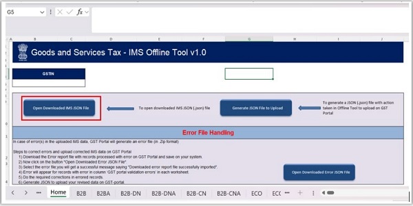 Goods Servives Tax - IMS Offline