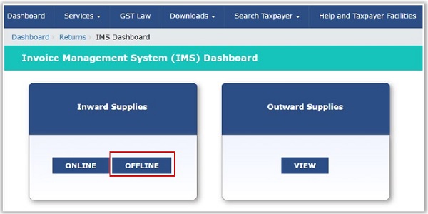 Invoice Management System (IMS) Dashboard