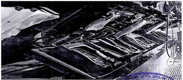 Once the above process of pouring, heating and applying clamping force