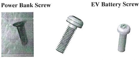 Power Bank Screw- EV Battery Screw