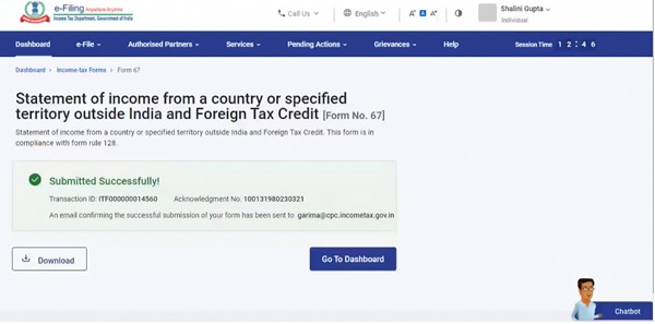Step 9- On clicking Yes, you will be taken to the e-Verify page. After successful e-Verification