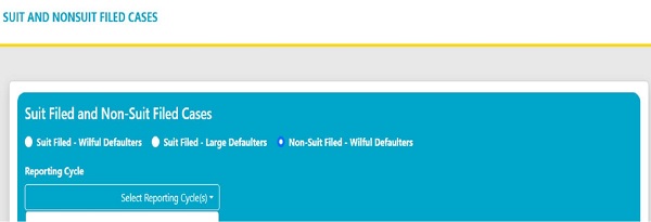 Suit Filed and Non Suit Filed Cases images 1