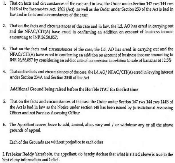 That on facts and circumstances