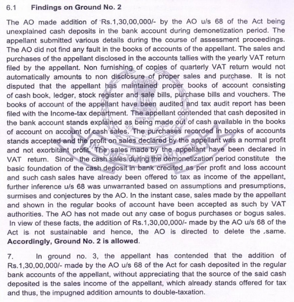 The AO by observing as under