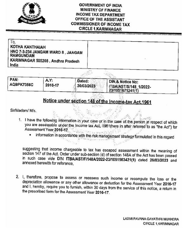 The AO decided that it is a fit