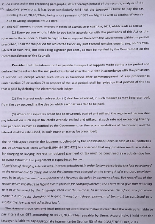 The discussion in the impugned order-6