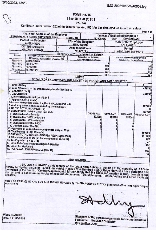 Income Tax Rules has been issued by PAO